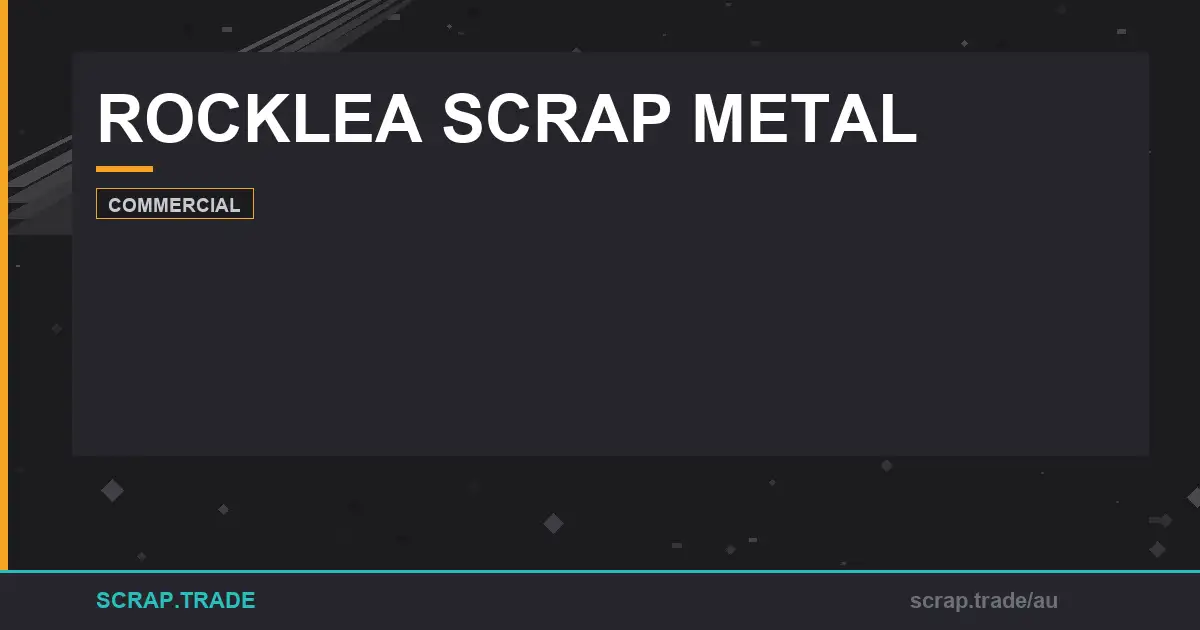 rocklea-scrap-metal - Scrap Trade