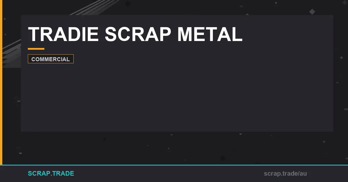 tradie-scrap-metal - Scrap Trade