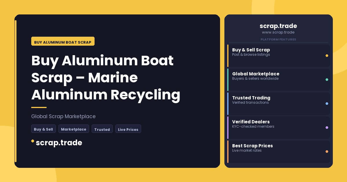 Buy Aluminum Boat Scrap - Buy Aluminum Boat Scrap