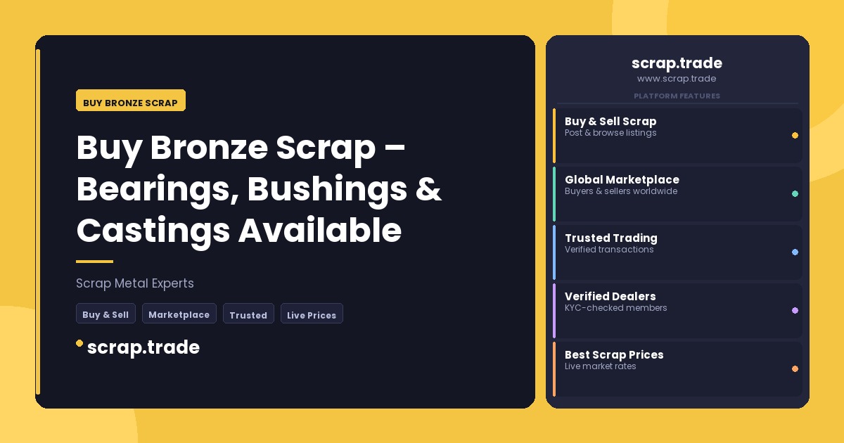 Buy Bronze Scrap - Buy Bronze Scrap