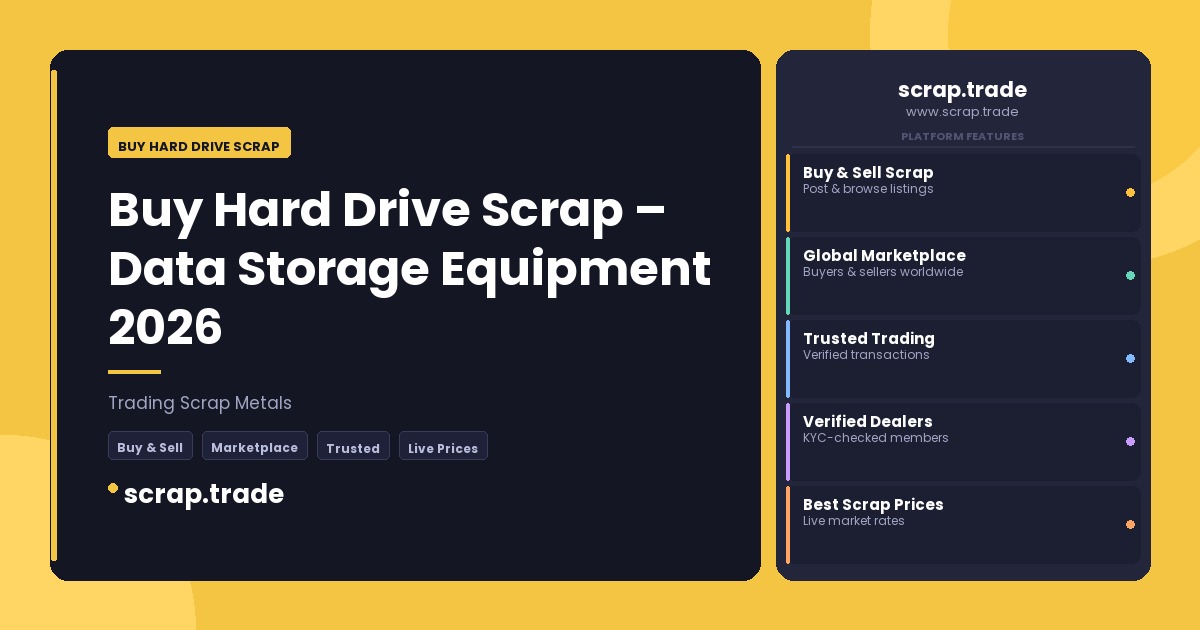 Buy Hard Drive Scrap - Buy Hard Drive Scrap