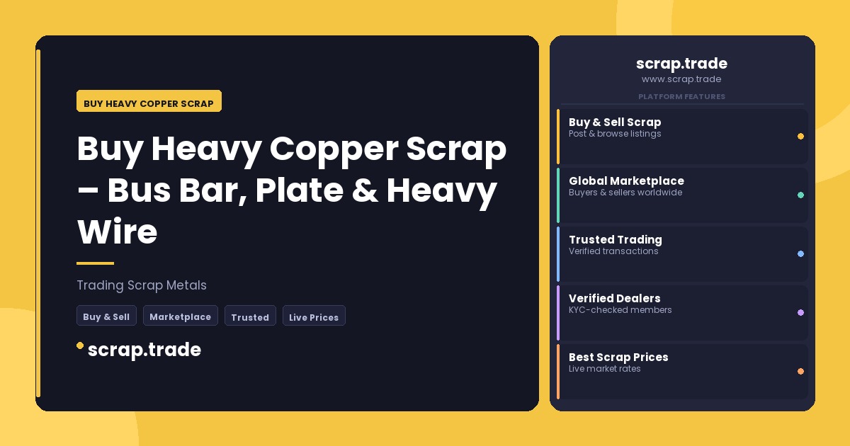 Buy Heavy Copper Scrap - Buy Heavy Copper Scrap