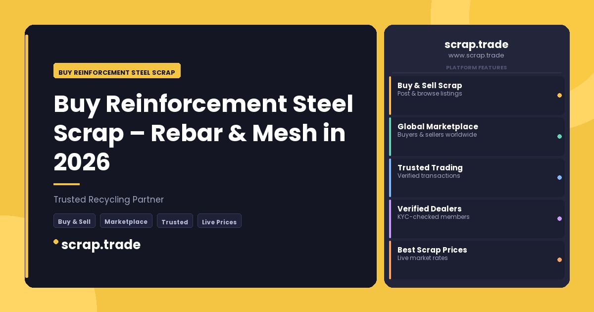 Buy Reinforcement Steel Scrap - Buy Reinforcement Steel Scrap