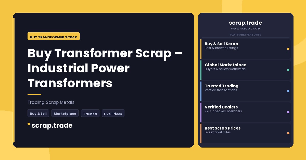 Buy Transformer Scrap - Buy Transformer Scrap