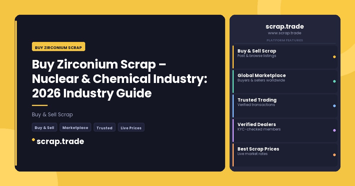 Buy Zirconium Scrap - Buy Zirconium Scrap