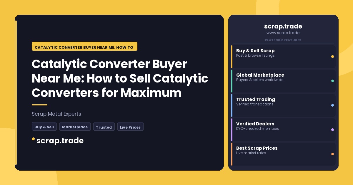 Catalytic Converter Buyer Near Me: How to Sell Catalytic Converters for Maximum Value - Catalytic Converter Buyer Near Me: Ho