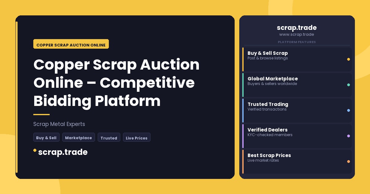 Copper Scrap Auction Online - Copper Scrap Auction Online