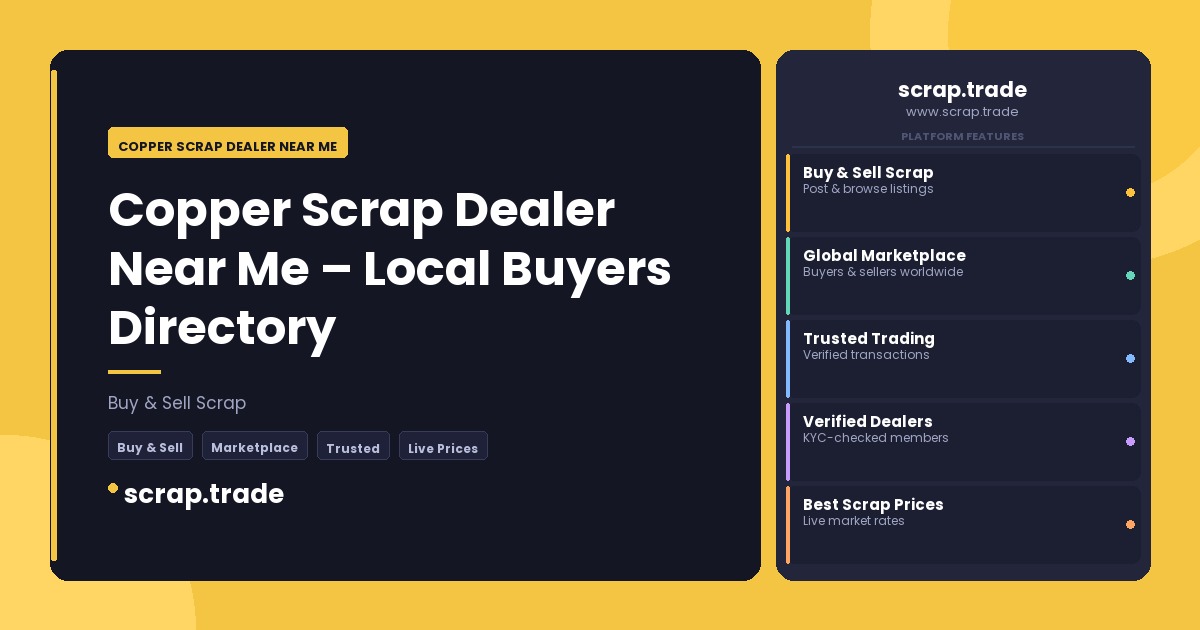 Copper Scrap Dealer Near Me - Copper Scrap Dealer Near Me
