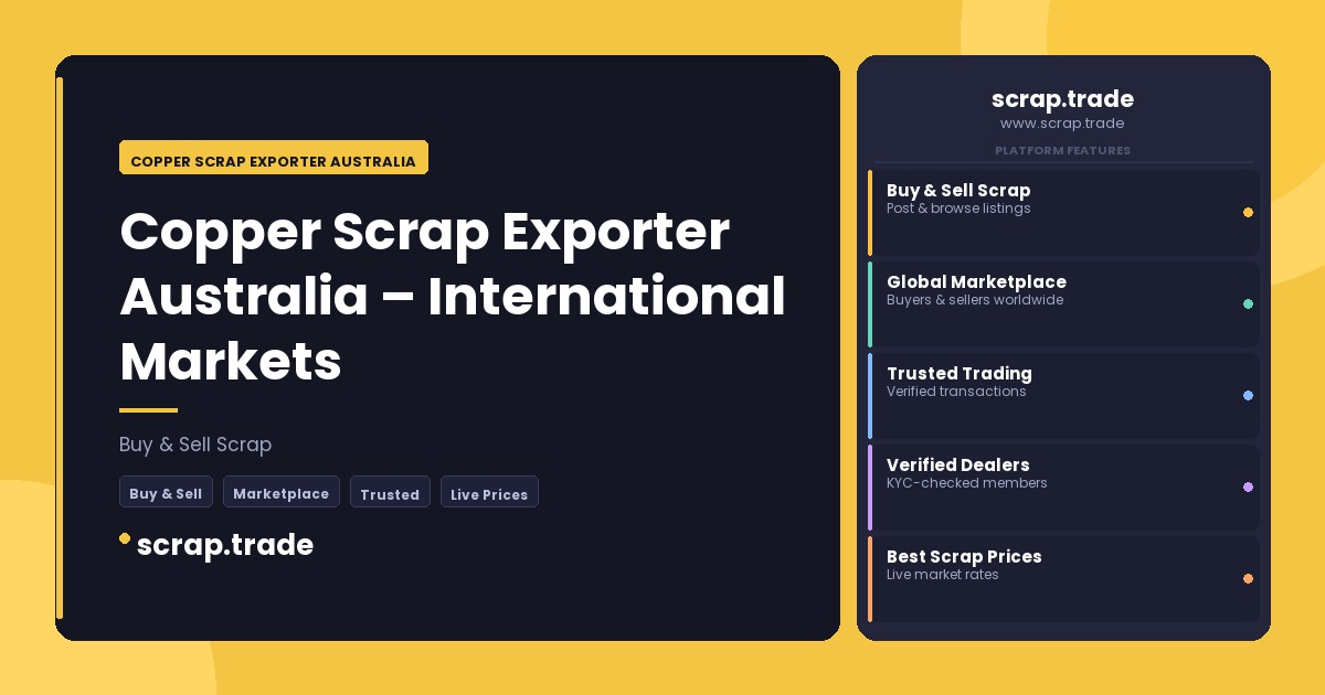Copper Scrap Exporter Australia - Copper Scrap Exporter Australia