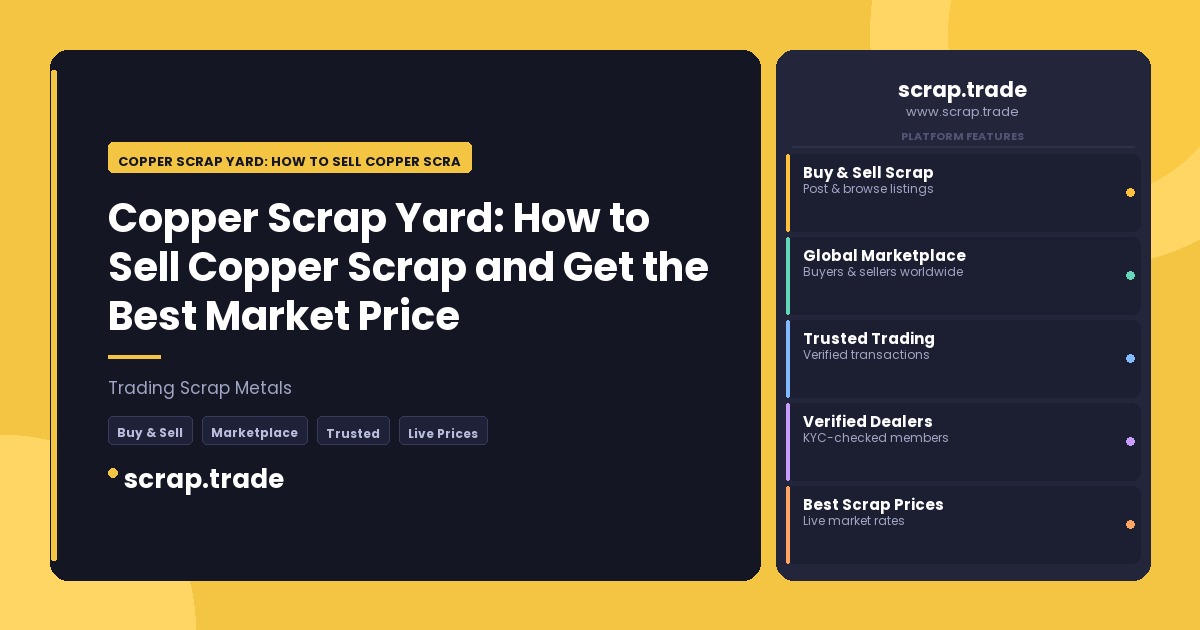 Copper Scrap Yard: How to Sell Copper Scrap and Get the Best Market - Copper Scrap Yard: How to Sell Copper Scrap and Get the