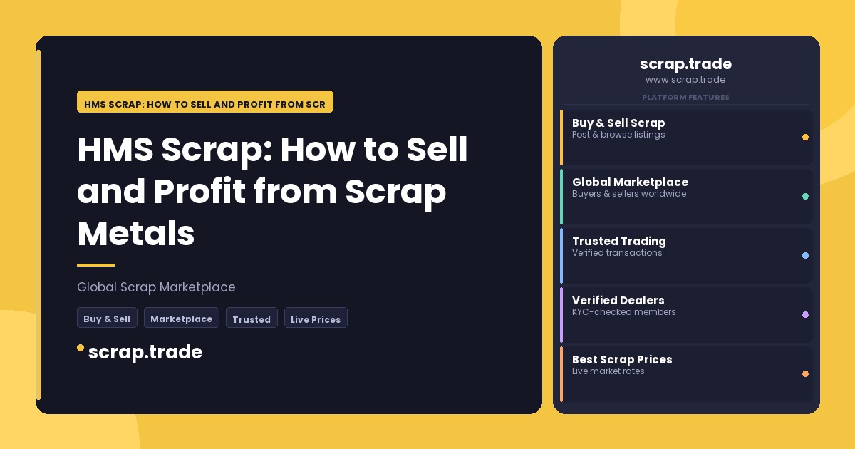 HMS Scrap: How to Sell and Profit from Scrap Metals - HMS Scrap: How to Sell and Profit from Scrap Metals