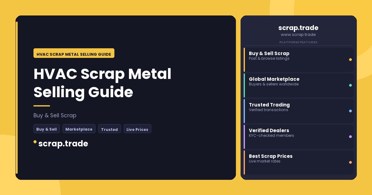 HVAC Scrap Metal Selling Guide - HVAC Scrap Metal Selling Guide