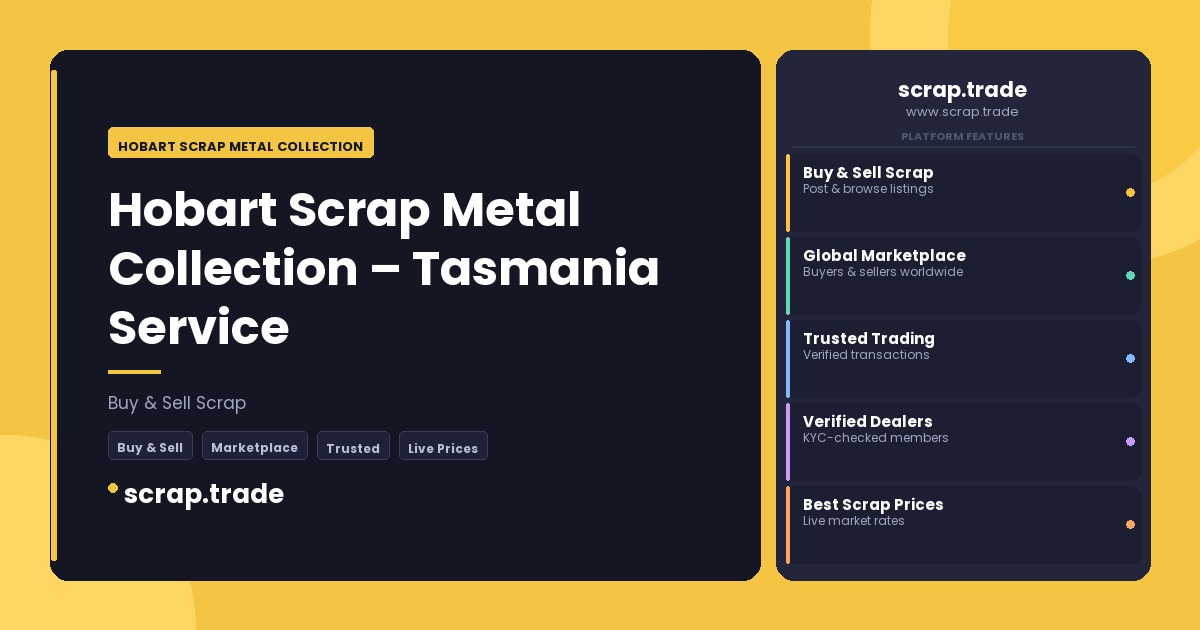 Hobart Scrap Metal Collection - Hobart Scrap Metal Collection