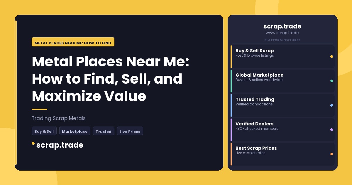 Metal Places Near Me: How to Find - Metal Places Near Me: How to Find
