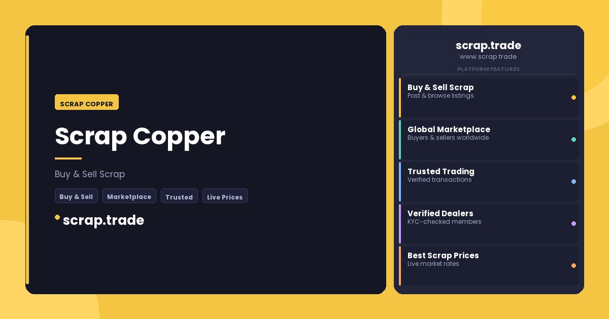 Scrap Copper - Scrap Copper