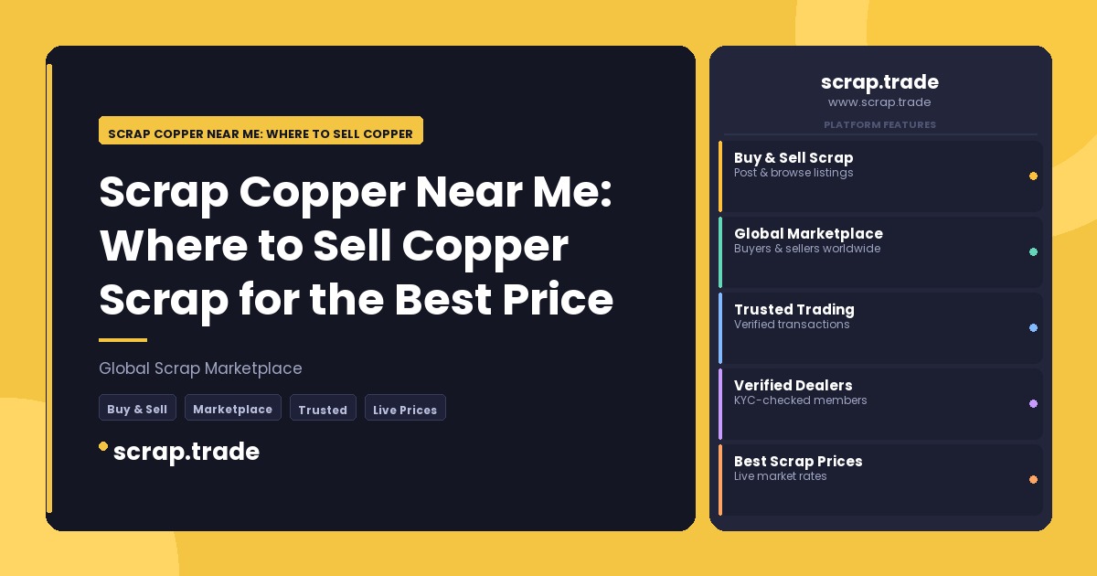 Scrap Copper Near Me: Where to Sell Copper Scrap for the Best - Scrap Copper Near Me: Where to Sell Copper Scrap for the Best