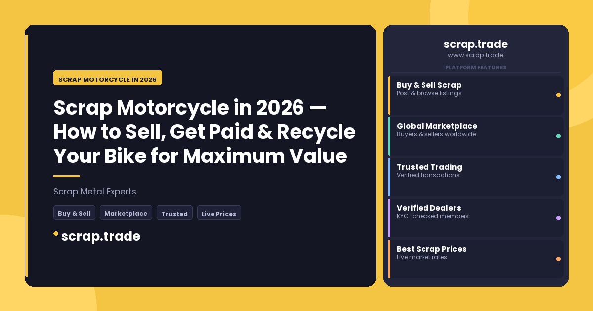 Scrap Motorcycle in 2026 - Scrap Motorcycle in 2026