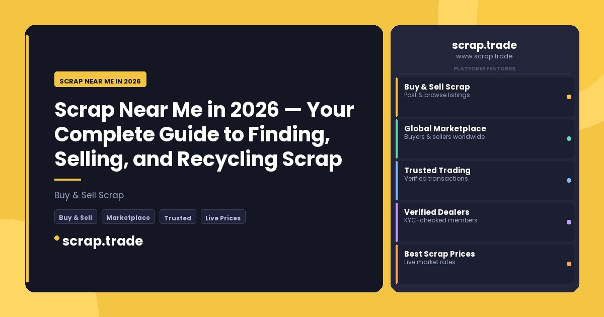 Scrap Near Me in 2026 - Scrap Near Me in 2026