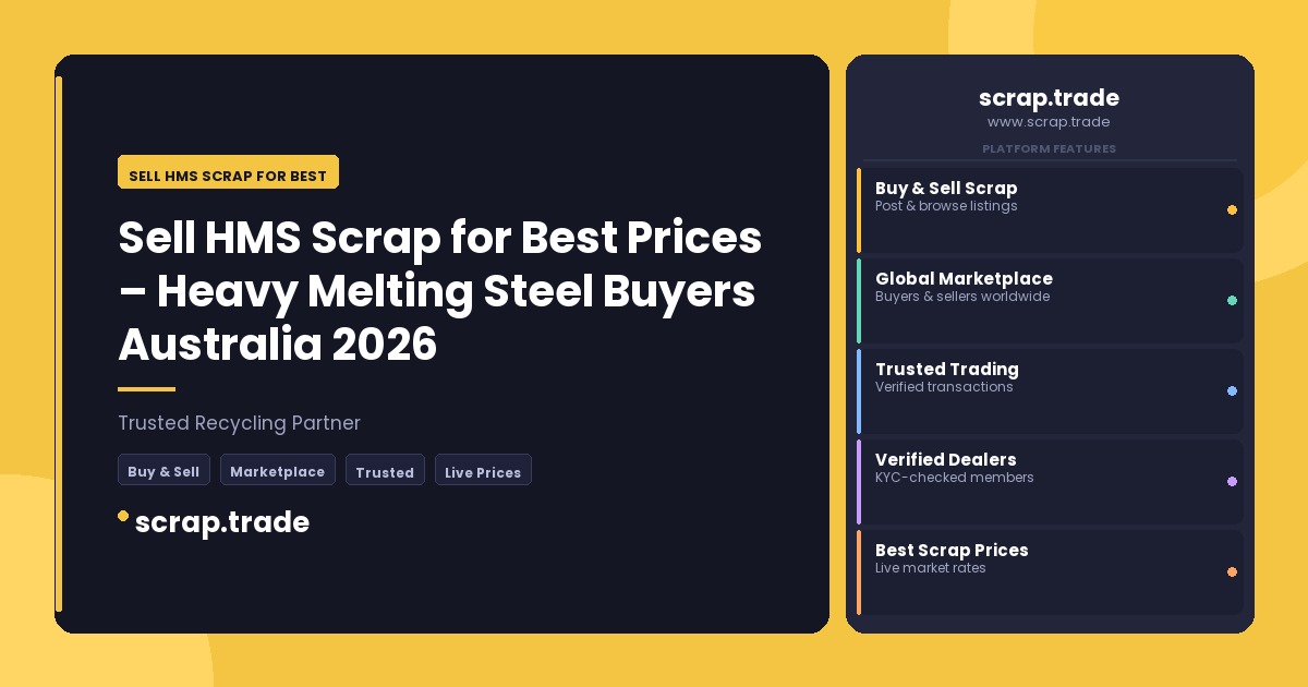 Sell HMS Scrap for Best - Sell HMS Scrap for Best