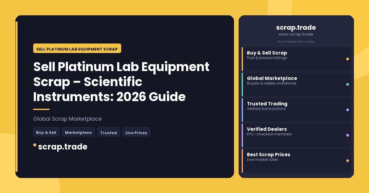 Sell Platinum Lab Equipment Scrap - Sell Platinum Lab Equipment Scrap