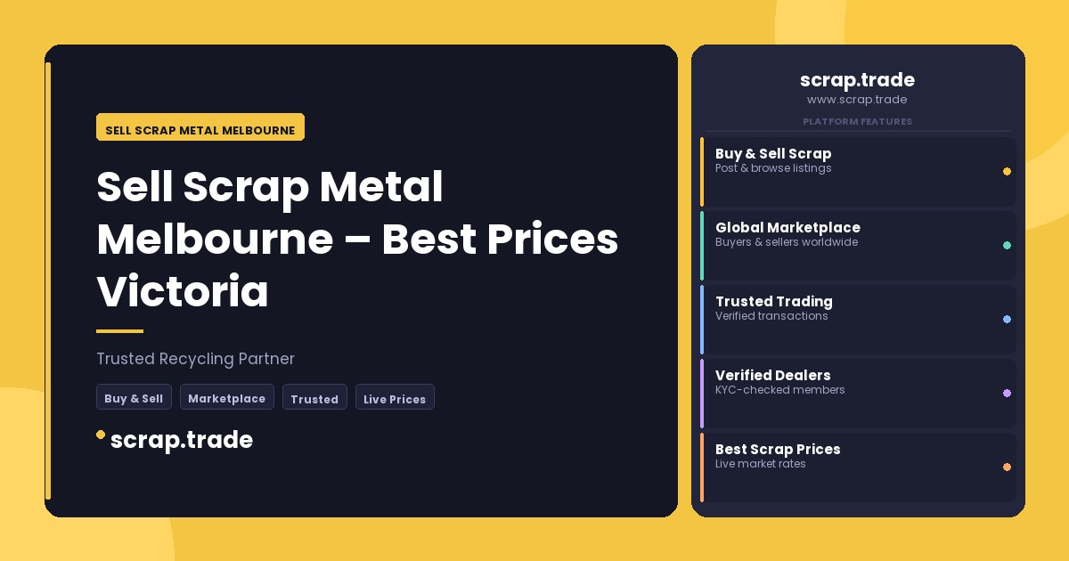 Sell Scrap Metal Melbourne - Sell Scrap Metal Melbourne