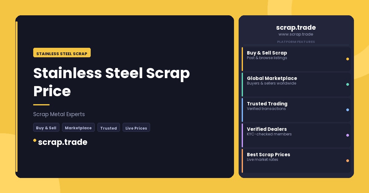 Stainless Steel Scrap - Stainless Steel Scrap